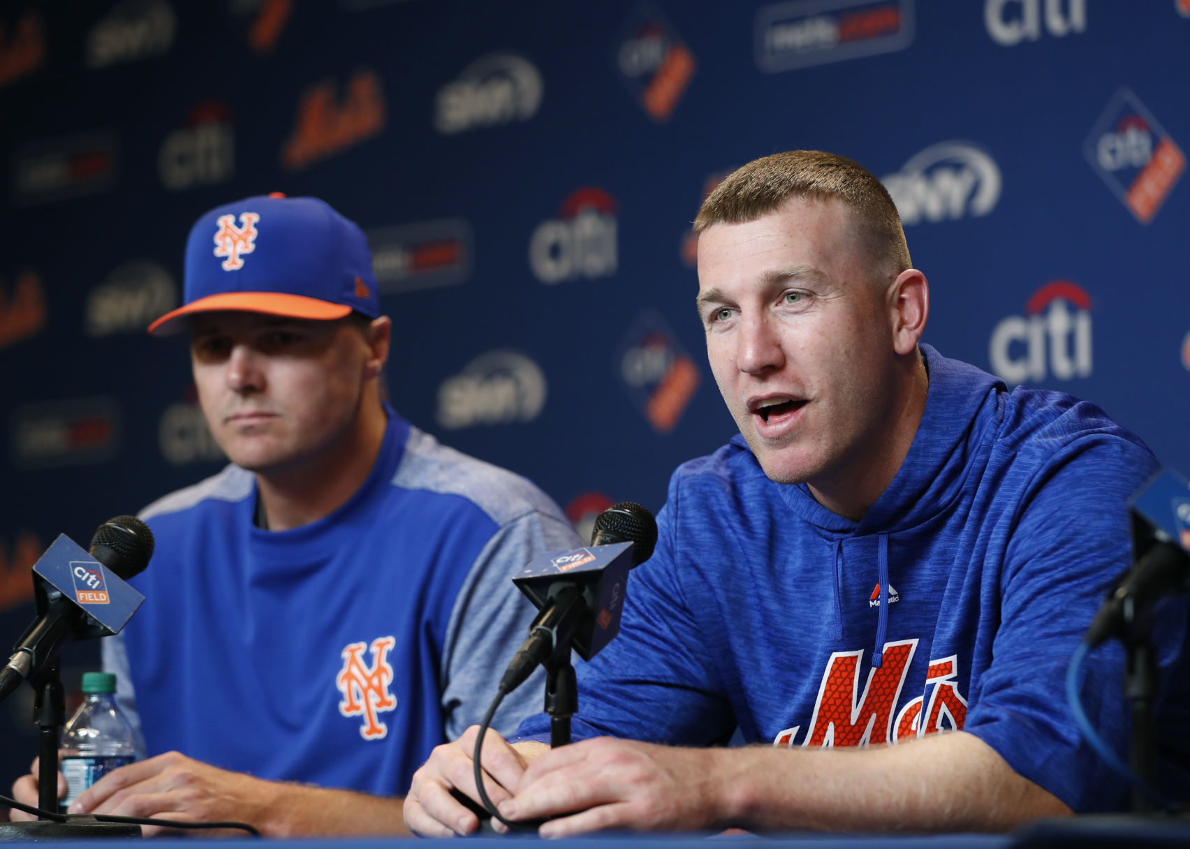 Jay Bruce and Todd Frazier